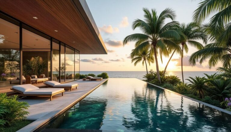 découvrez cette villa « tout confort » qui offre une évasion totale en vous coupant du réel, alliant modernité et sérénité pour un séjour unique.