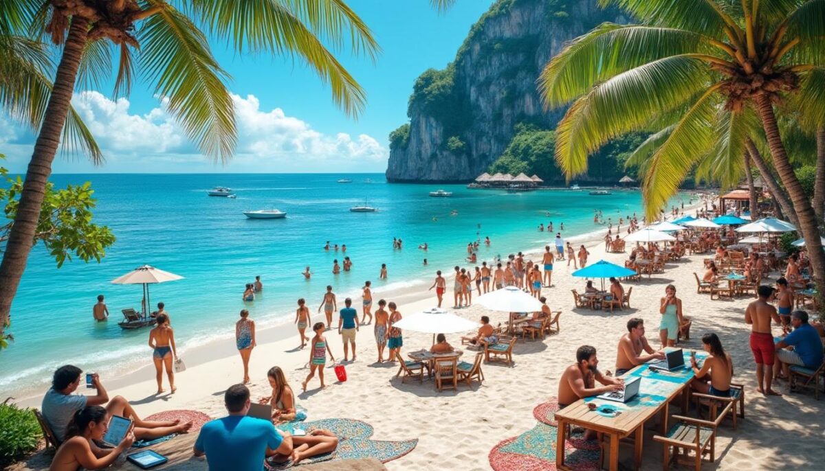 découvrez pourquoi le pays préféré des digital nomads atteint sa saturation et les conséquences pour cette communauté en pleine croissance.