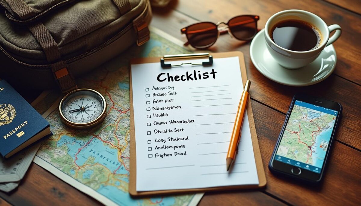 découvrez notre checklist complète pour préparer vos itinéraires et partir l'esprit tranquille. ne rien oublier pour un voyage réussi !